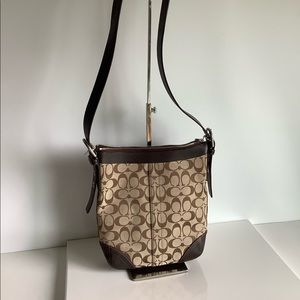 Coach Signature Logo  Crossbody/Messenger Bag